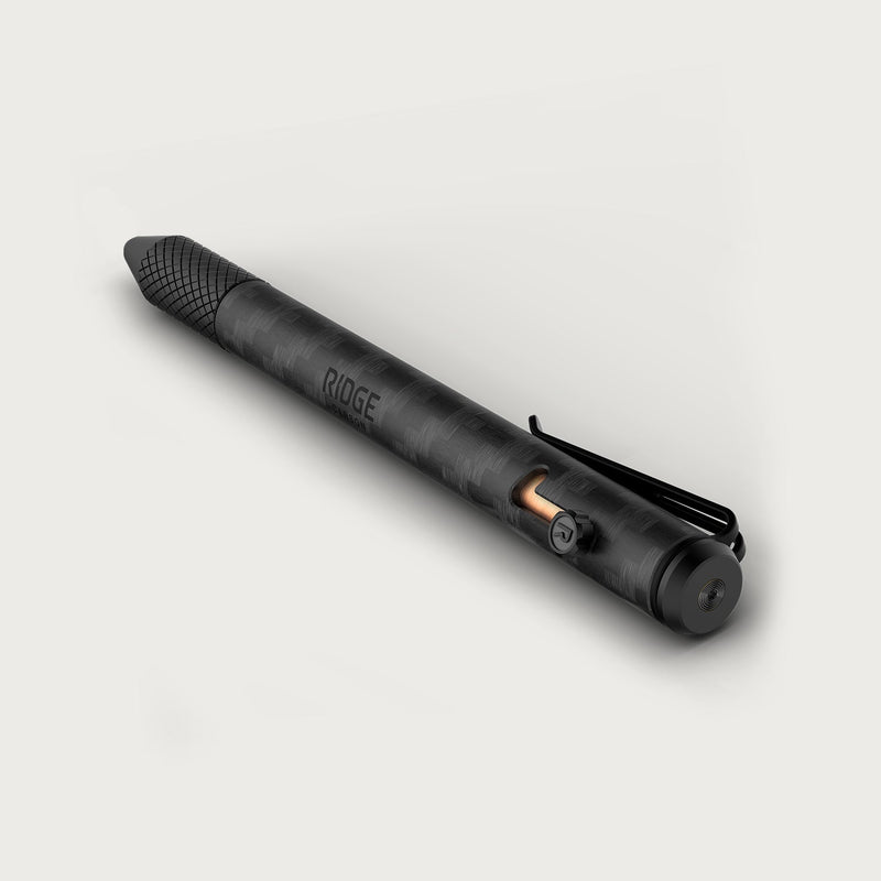 Ridge Bolt-Action-Kugelschreiber - Carbon Fiber 3K