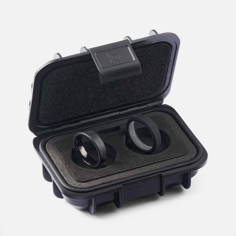 6mm Geslepen Ring Set - Carbon Fiber 3K