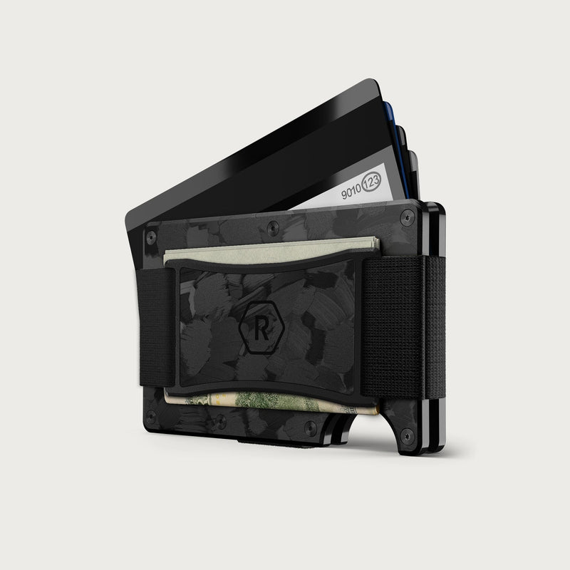 Ridge Wallet - Gesmeed koolstof