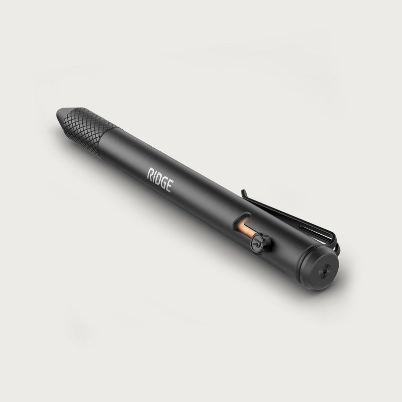 Ridge Bolt-Action-Kugelschreiber - Gunmetal
