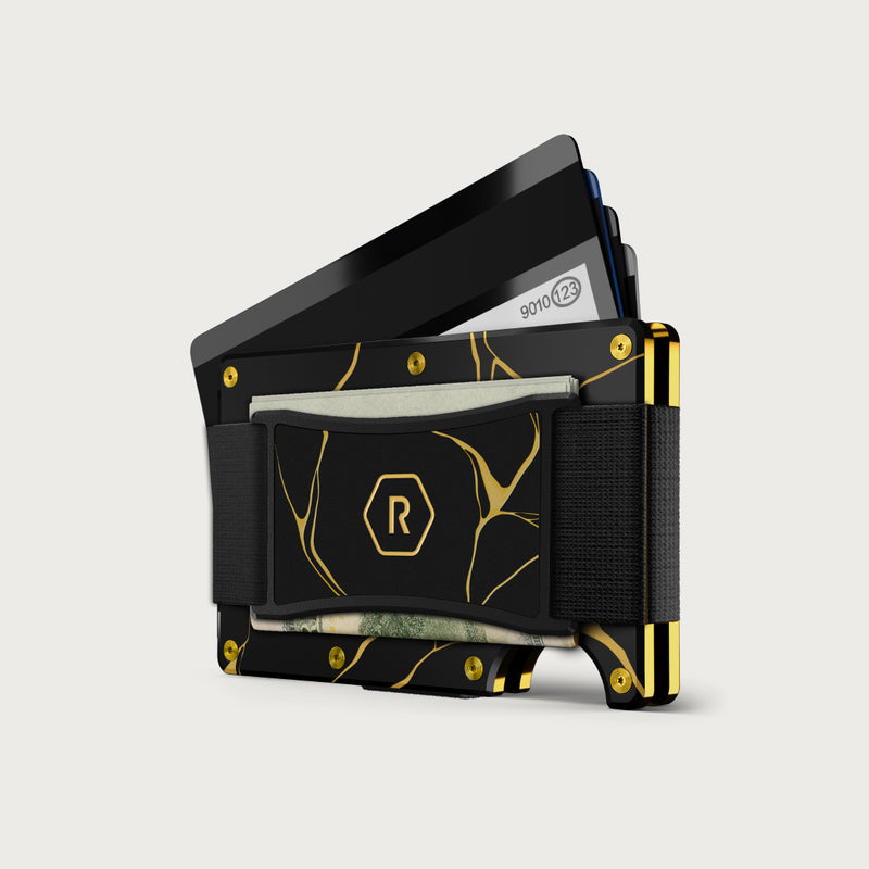 Ridge Wallet - Kintsugi - Black
