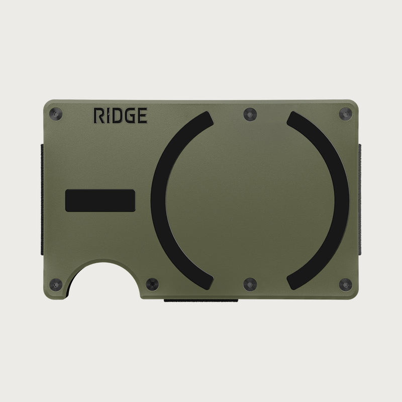 Ridge Portemonnee voor MagSafe - Matte Olive