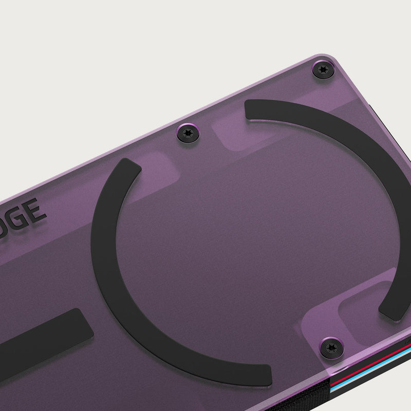 Ridge Portemonnaie für MagSafe - Atomic Purple