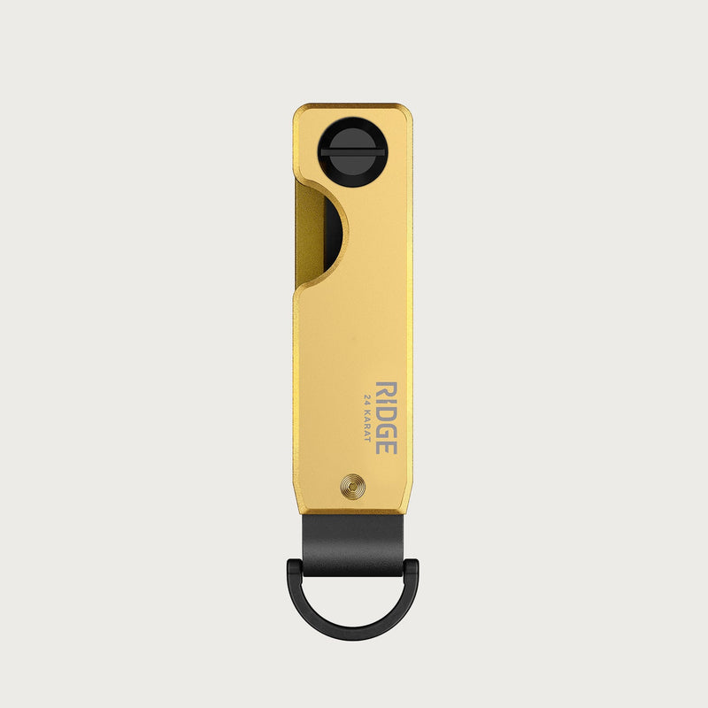Ridge KeyCase - 24K Goud