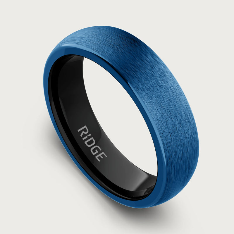 6mm Rounded Ring Set - Alpine Navy
