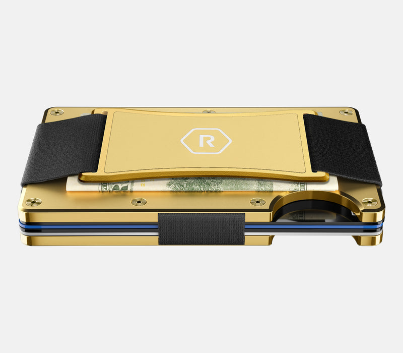 Ridge Wallet - 24K Goud