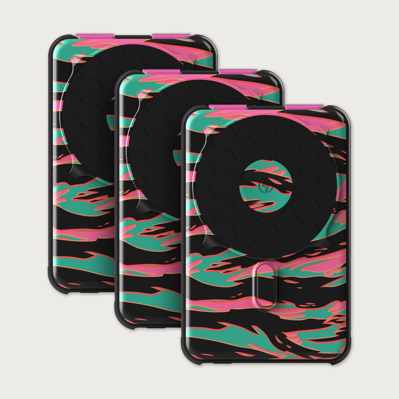 Ridge Power Bank - 10k mAh Bundle - Neon Tiger - 3-Pack